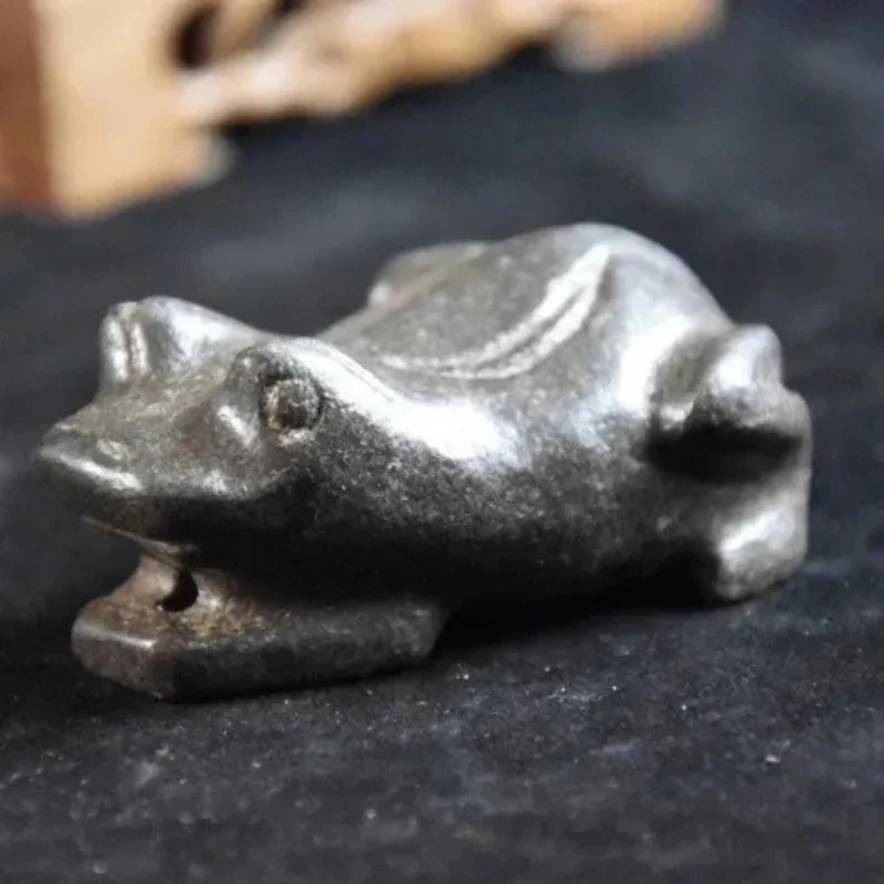 Retro China Antique Hongshan Culture Stone Collection Frog Lucky Gift-
Retro China Antique Hongshan Culture Stone Collection Frog Lucky Gift-