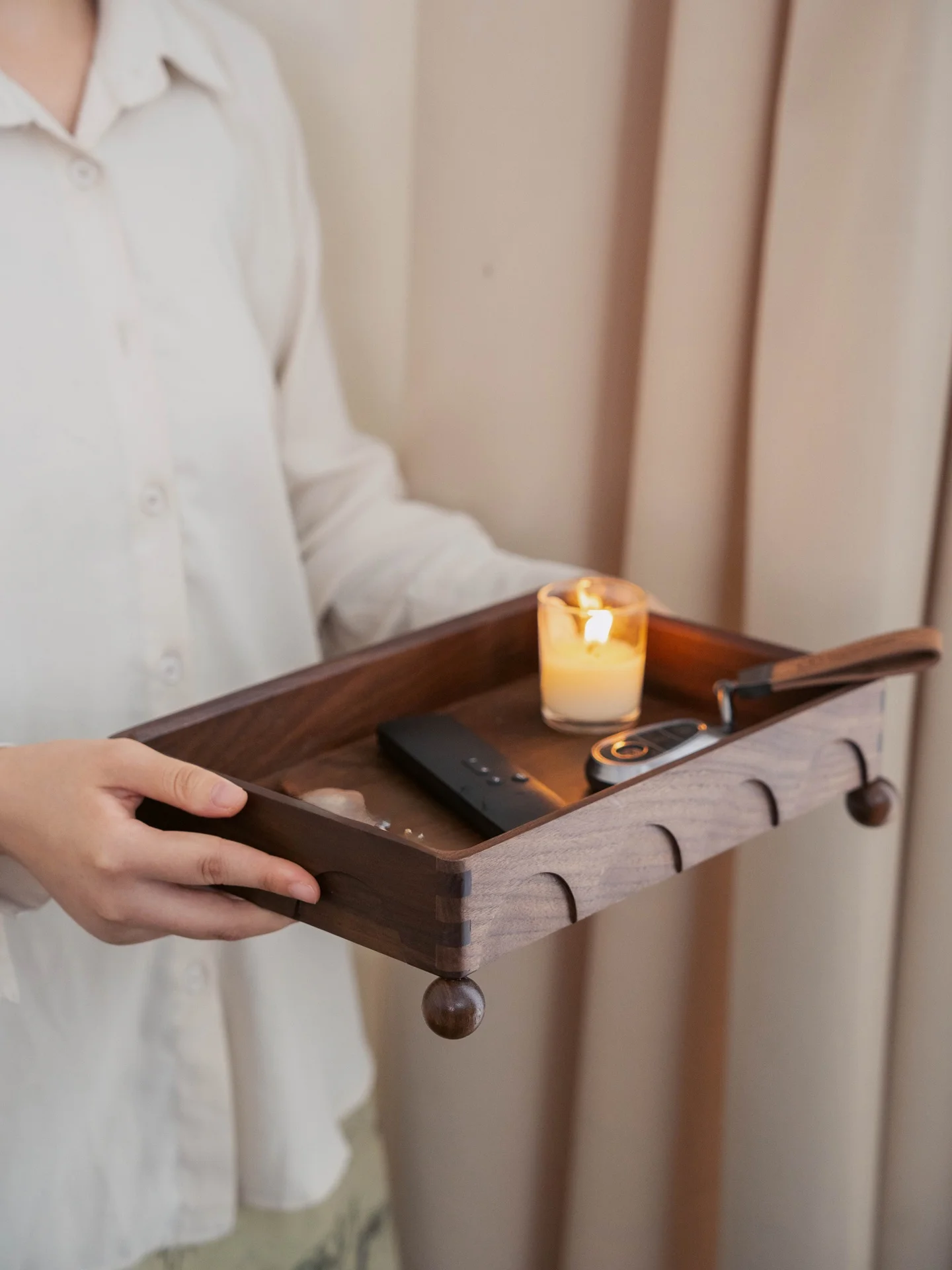 Large Size Rectangular Wood Tray High Legged Special Good Looking Tea Tray Nordic Sle Handmade Bla Walnut Wood
Large Size Rectangular Wood Tray High Legged Special Good Looking Tea Tray Nordic Sle Handmade Bla Walnut Wood