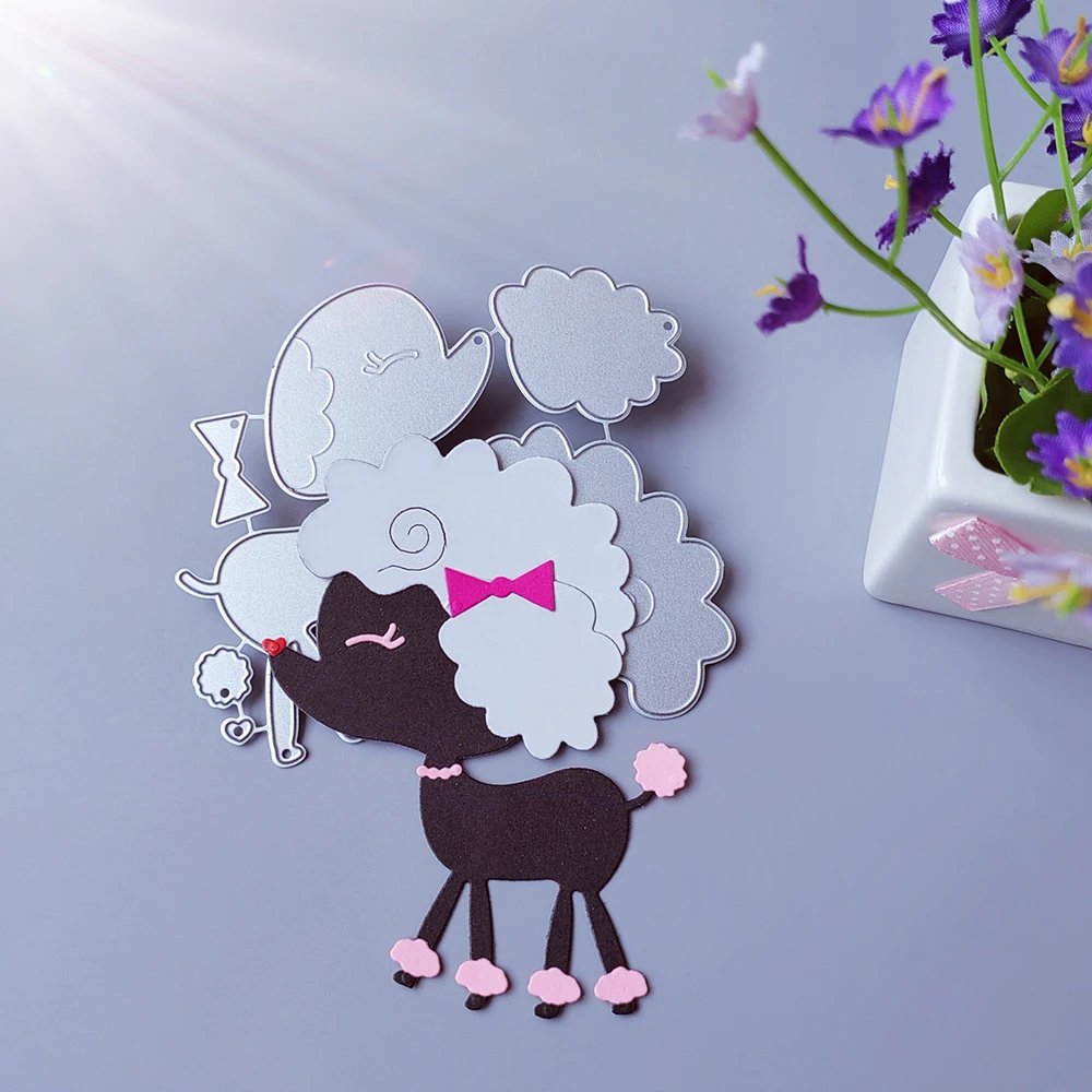 Exquisite dog, poodle cutting dies scrapbook decoration embossed photo album decoration card making DIY crafts
Exquisite dog, poodle cutting dies scrapbook decoration embossed photo album decoration card making DIY crafts