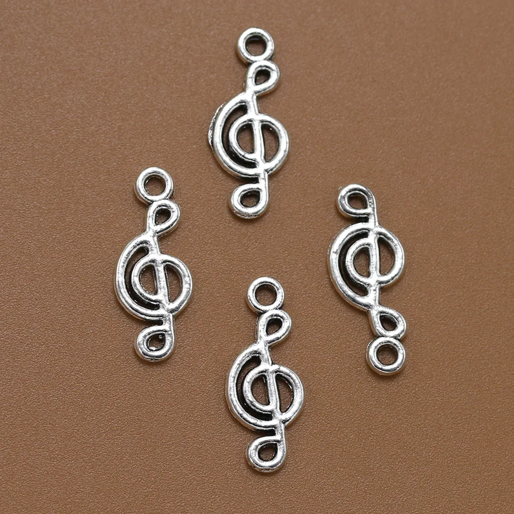 100Pcs Vintage Alloy Musical Symbol Charms Silver DIY Jewelry Making Pendants for Necklace Bracelet Keychain Accessories
100Pcs Vintage Alloy Musical Symbol Charms Silver DIY Jewelry Making Pendants for Necklace Bracelet Keychain Accessories