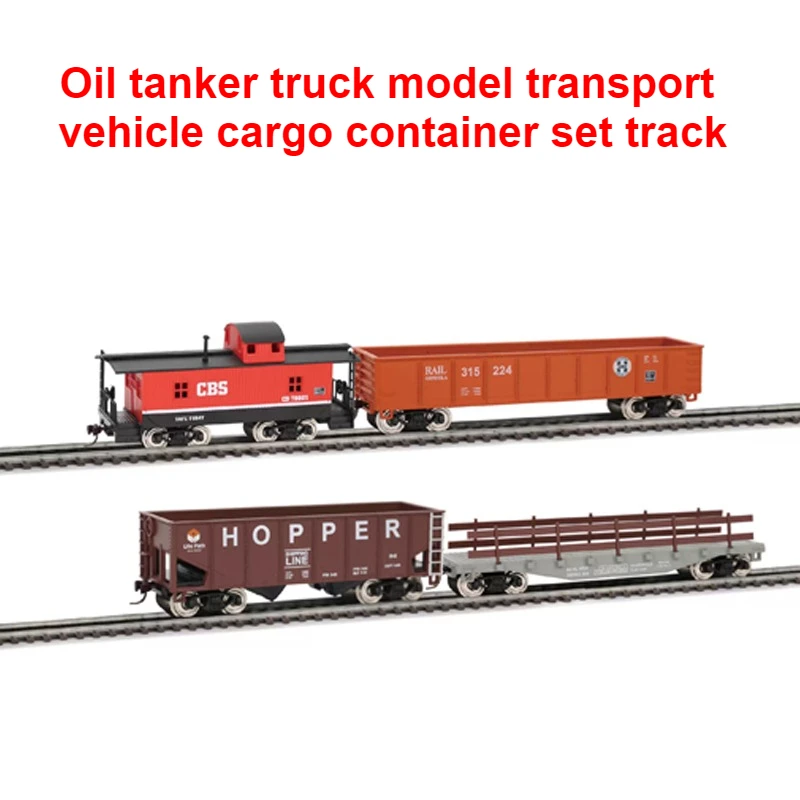 HO Scale Toy Train 95022 Oil Tanker Transport Car Cargo Container Set of 4 Train Model Boys Toy Gift
HO Scale Toy Train 95022 Oil Tanker Transport Car Cargo Container Set of 4 Train Model Boys Toy Gift