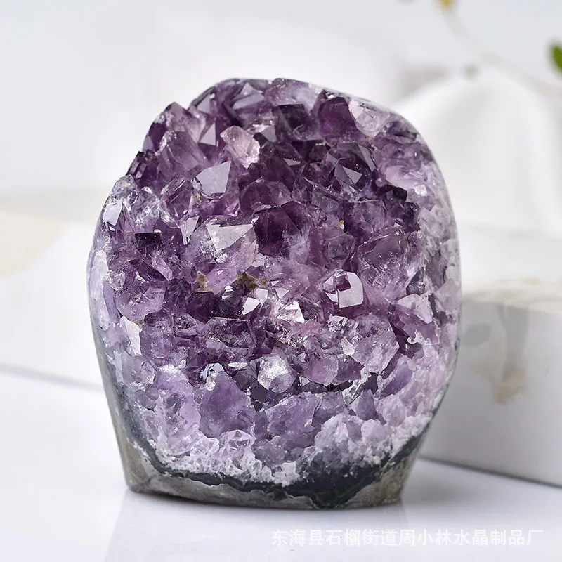 F2 Natural Crystal Cluster Amethyst Stone Geode Raw Quartz Minerals Real Uruguay Home Decor Spiritual Chakra Reiki Ornaments
F2 Natural Crystal Cluster Amethyst Stone Geode Raw Quartz Minerals Real Uruguay Home Decor Spiritual Chakra Reiki Ornaments