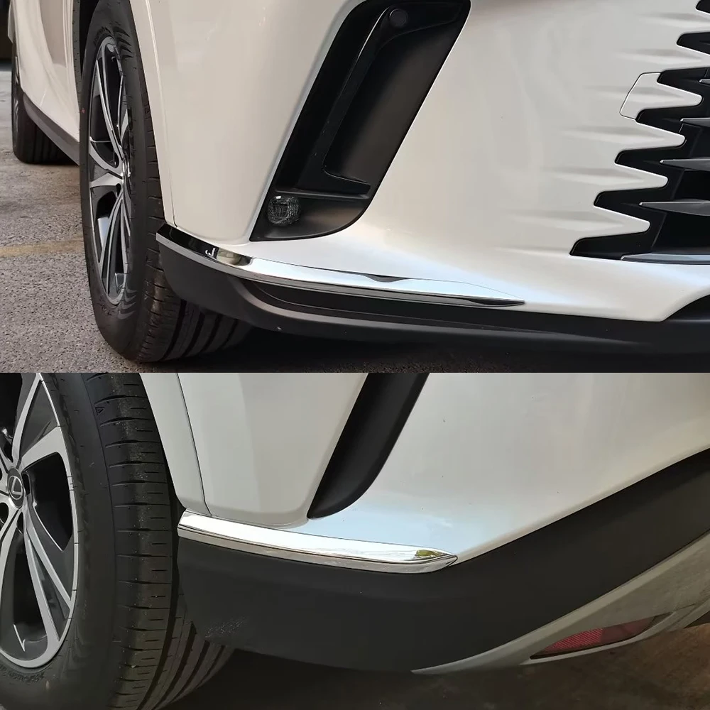 Chrome Front Rear Bumper Protect Trim Garnish Mouldings For 2023 Lexus RX 350h 450h
Chrome Front Rear Bumper Protect Trim Garnish Mouldings For 2023 Lexus RX 350h 450h