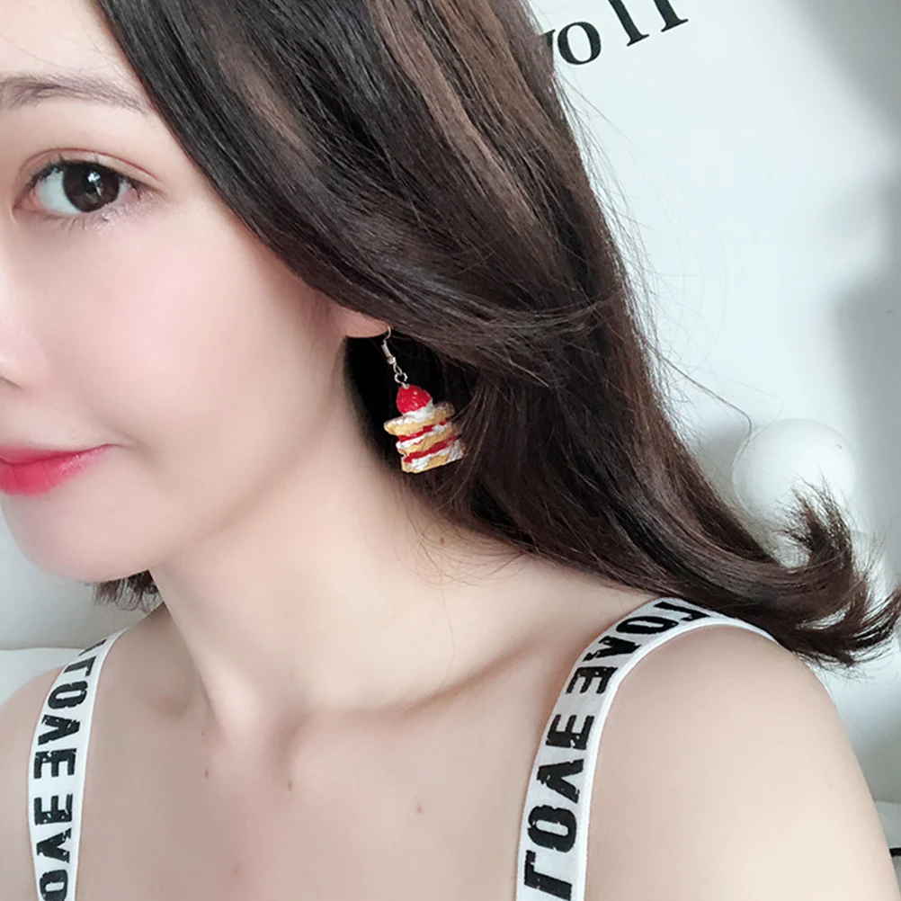 1 Pairdessert Style Dangle Earrings For Women Funny Earbobs Delicate Ear Jewelry Stylish Personality Ear Pendant Creative
1 Pairdessert Style Dangle Earrings For Women Funny Earbobs Delicate Ear Jewelry Stylish Personality Ear Pendant Creative