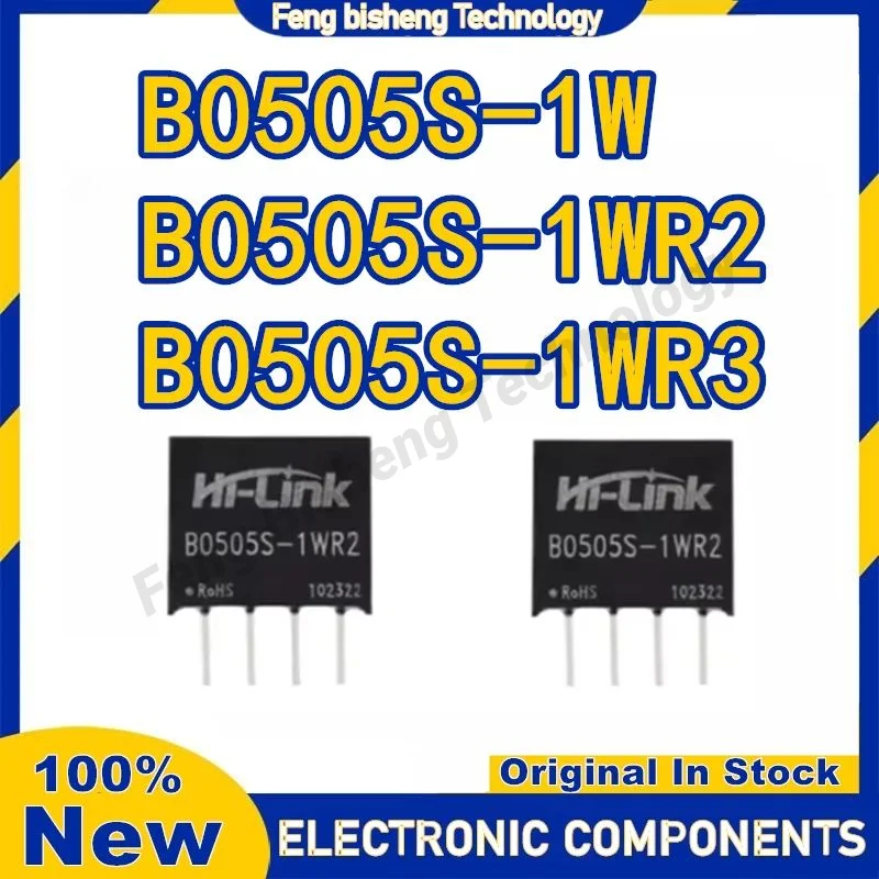 5 шт. B0505S-1W B0505S-1WR2 B0505S-1WR3 B0505S-1WR B0505S-1 B0505S микросхема SIP-4 на складе
5 шт. B0505S-1W B0505S-1WR2 B0505S-1WR3 B0505S-1WR B0505S-1 B0505S микросхема SIP-4 на складе