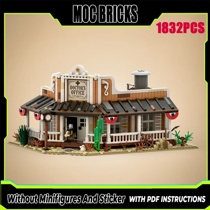 Moc Building Blocks Architecture Model Medieval Border Clinic Modular Building Blocks Gift Children's Toys DIY Assembly Set
Moc Building Blocks Architecture Model Medieval Border Clinic Modular Building Blocks Gift Children's Toys DIY Assembly Set
