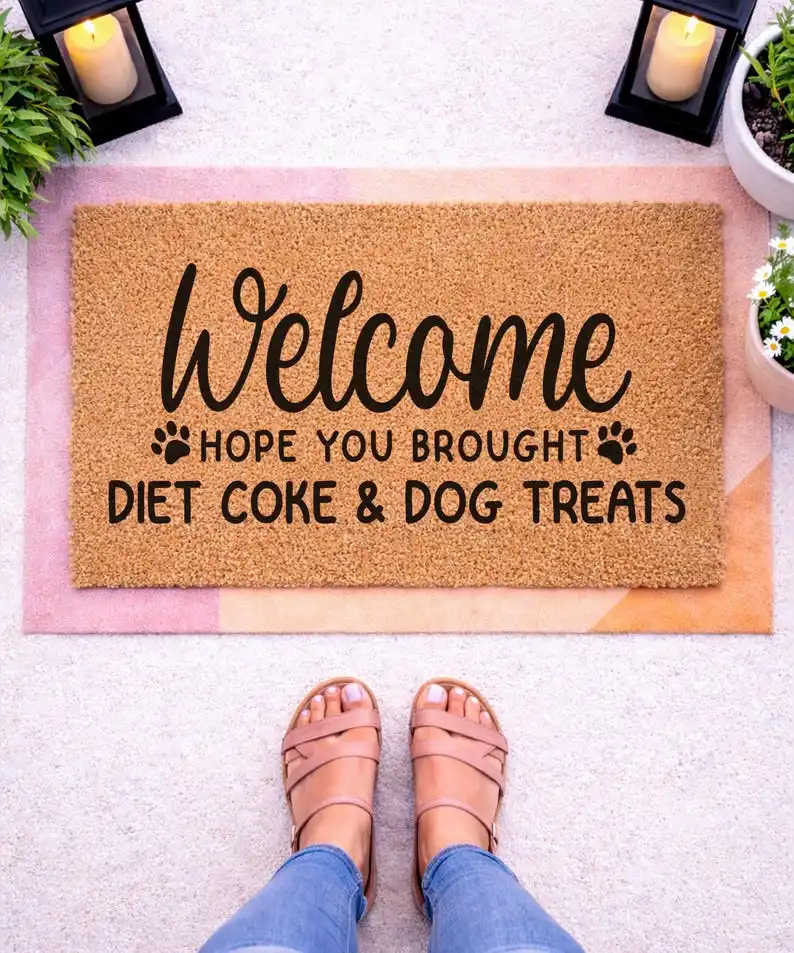 Coir Design Custom Front Door Decor Doormat Anti-slip Ultra Absorbent Rug For Kitchen Bathroom Cabin Garden Mat Housewarming Rug
Coir Design Custom Front Door Decor Doormat Anti-slip Ultra Absorbent Rug For Kitchen Bathroom Cabin Garden Mat Housewarming Rug