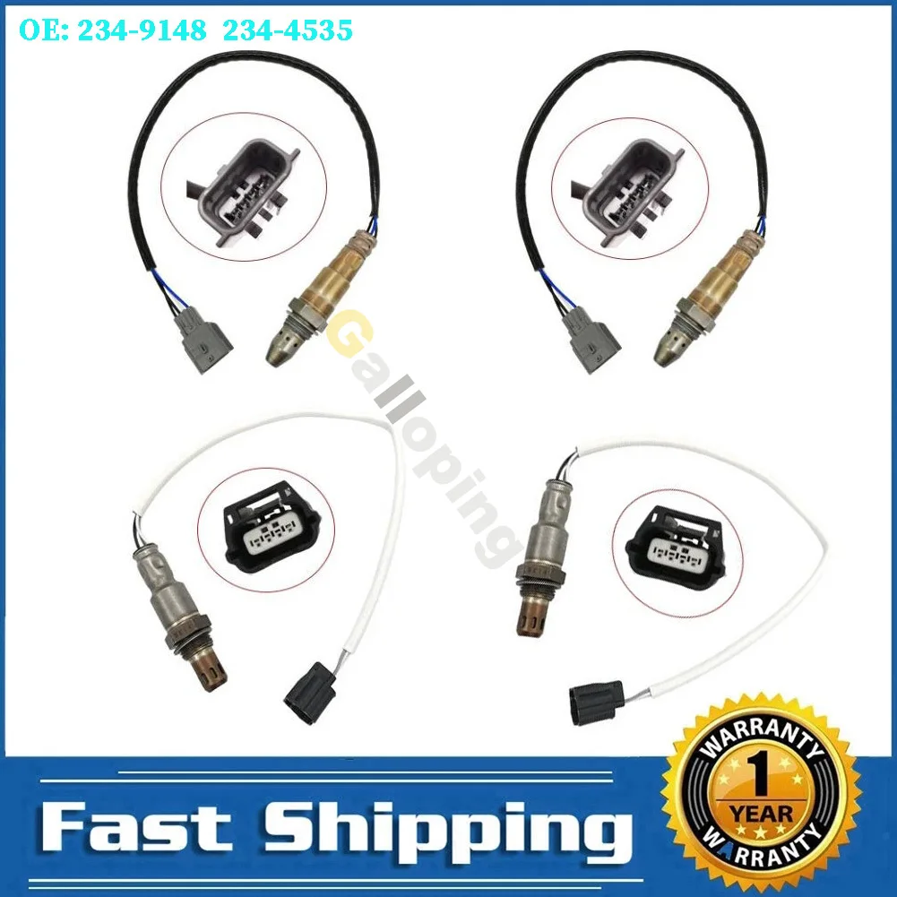 4PCS Upstream Downstream O2 Oxygen Sensor For Nissan 370Z 2015 - 2019 INFINITI Q40 Q50 Q60 Q70 Q70L QX50 QX70 234-9148 234-4535
4PCS Upstream Downstream O2 Oxygen Sensor For Nissan 370Z 2015 - 2019 INFINITI Q40 Q50 Q60 Q70 Q70L QX50 QX70 234-9148 234-4535