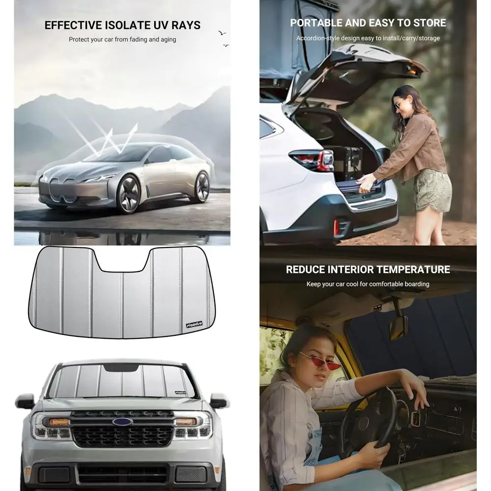 Front Window Sunshade for 2022-2026 Maverick - UV Protection
Front Window Sunshade for 2022-2026 Maverick - UV Protection
