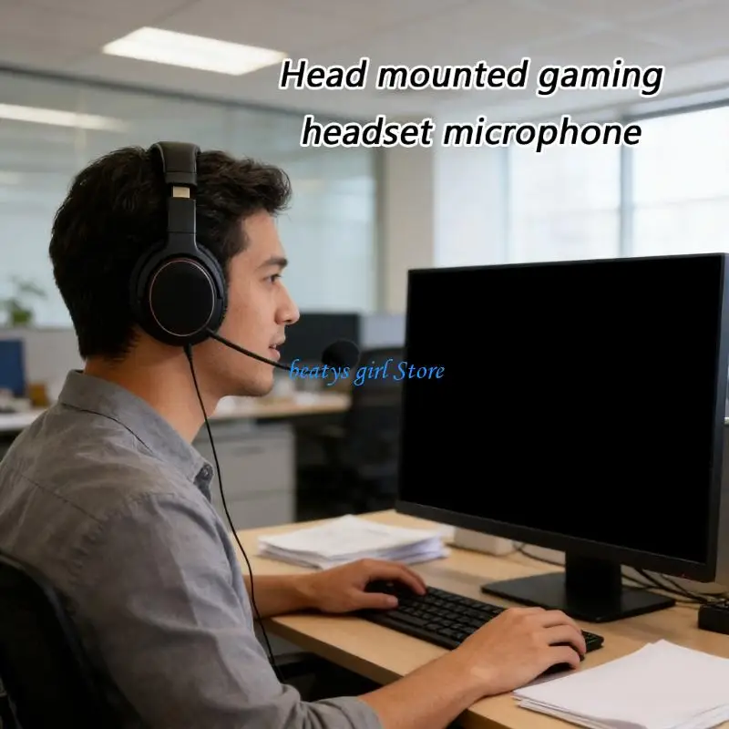 C7AB Gaming Headsets Microphone for Cloud Orbit S Microphone Boom Noise Reductions
C7AB Gaming Headsets Microphone for Cloud Orbit S Microphone Boom Noise Reductions