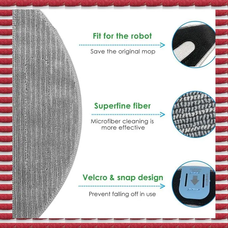 A97G 18 шт. подушечки для швабры для Irobot Roomba Combo I5, I5 + J5, J5 + робот-пылесос из микрофибры моющиеся многоразовые аксессуары для швабры
A97G 18 шт. подушечки для швабры для Irobot Roomba Combo I5, I5 + J5, J5 + робот-пылесос из микрофибры моющиеся многоразовые аксессуары для швабры