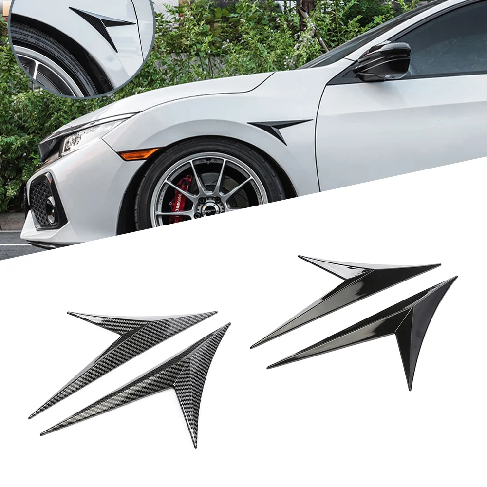 For Honda Civic BMW Audi A3 A4 A5 A6 A7 Pair Universal ABS Car Fender Side Air Vent Outlet Stickers Trim Decoration
For Honda Civic BMW Audi A3 A4 A5 A6 A7 Pair Universal ABS Car Fender Side Air Vent Outlet Stickers Trim Decoration