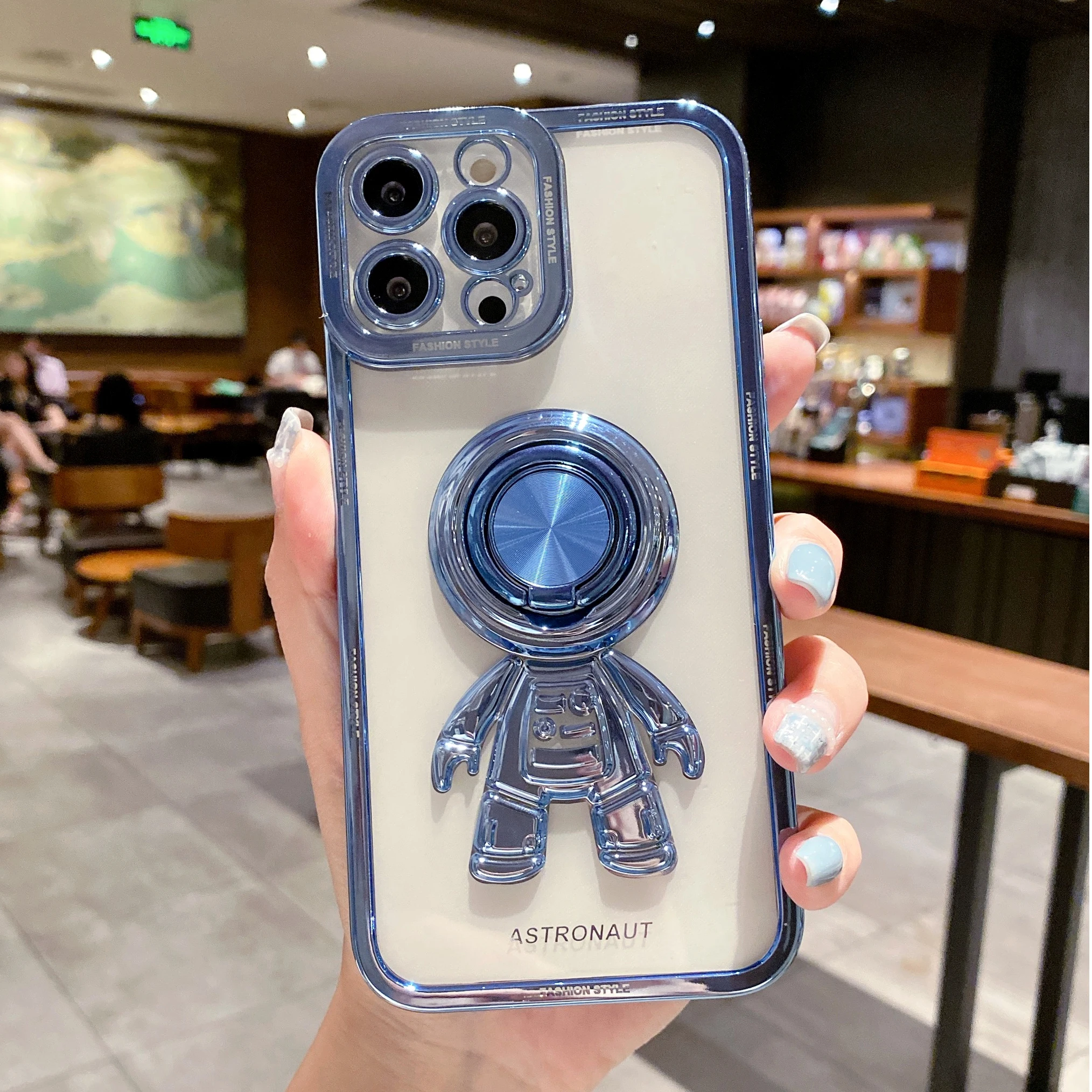 Cute Astronaut Ring Holder Case for iPhone 15 14 13 12 Pro Max 11 Glitter Magnetic Stand Clear Cover for iPhone X Xr Xs 8 7 Plus
Cute Astronaut Ring Holder Case for iPhone 15 14 13 12 Pro Max 11 Glitter Magnetic Stand Clear Cover for iPhone X Xr Xs 8 7 Plus