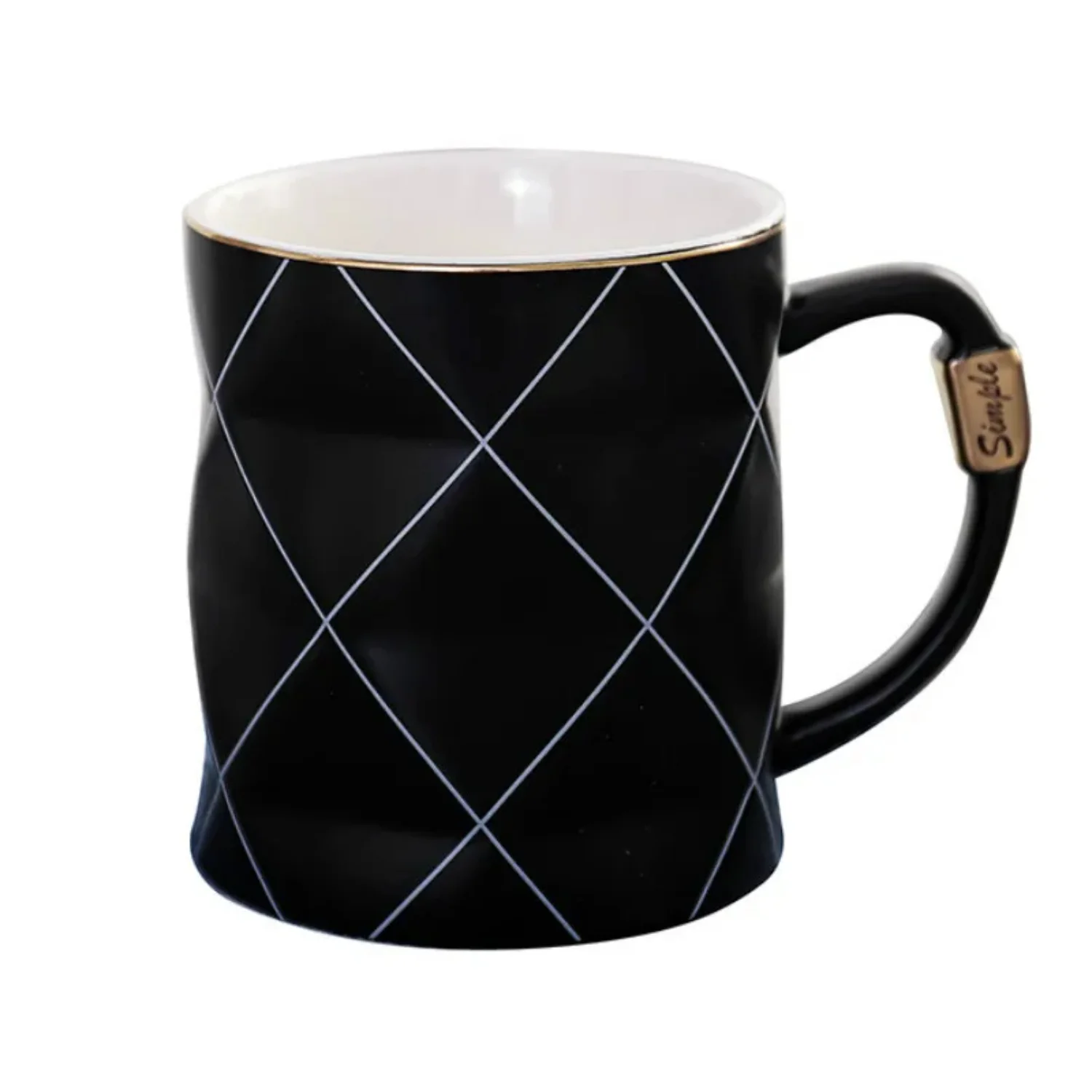 Black and White Plaid Porcelain Water Cup Nordic Creative Harajuku Business Mug Coffee Cup Cute Mugs Ceramic Tea Cup
Black and White Plaid Porcelain Water Cup Nordic Creative Harajuku Business Mug Coffee Cup Cute Mugs Ceramic Tea Cup