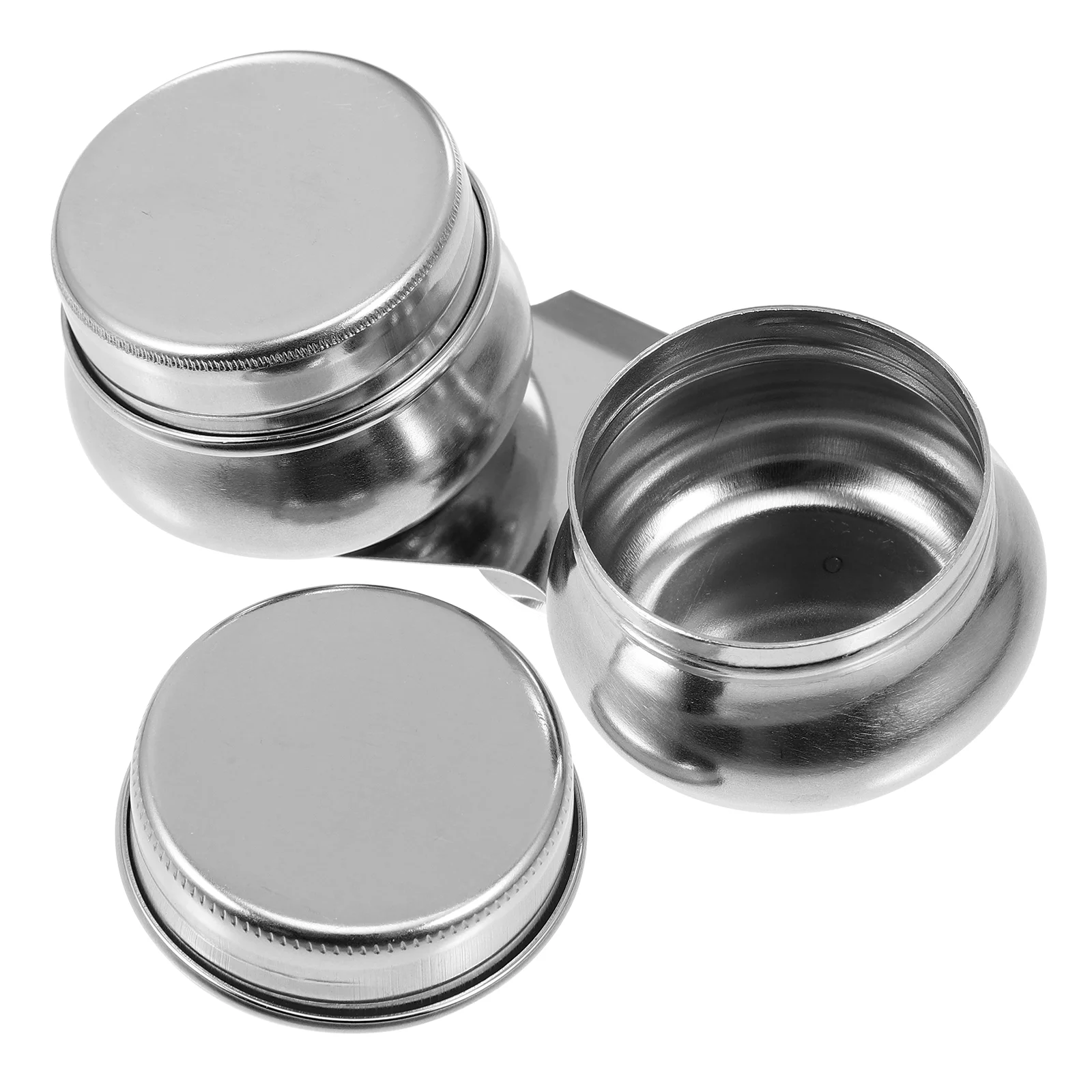 2pcs Painting Color Tint Stainless Steel Painting Supplies Wash Cup Brush Pot Lid Dual Palette Cups Supplies 
2pcs Painting Color Tint Stainless Steel Painting Supplies Wash Cup Brush Pot Lid Dual Palette Cups Supplies