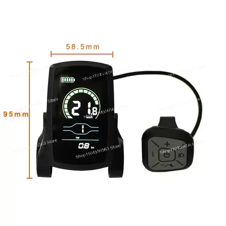 YL80C Color Display Speed Controller Panel 36V/48V 5-Pin Conversion Kit for Ebike MTB Fat Bike Accessory
YL80C Color Display Speed Controller Panel 36V/48V 5-Pin Conversion Kit for Ebike MTB Fat Bike Accessory