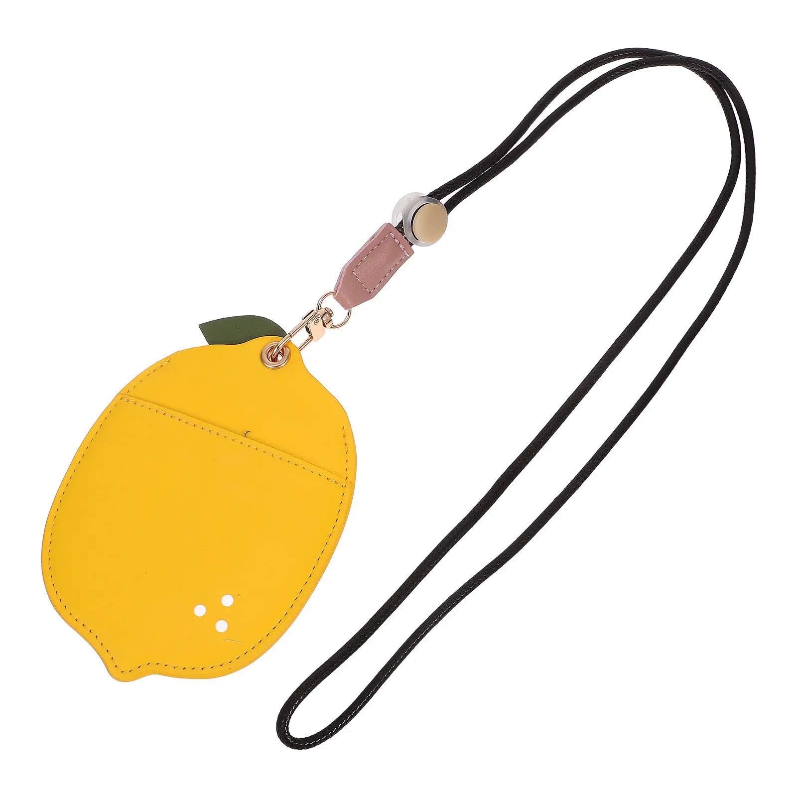 Держатель для бейджа из ПУ-кожи с лимонным принтом и шейным ремешком, модный чехол для карт для офисных работников, надежная защита
Держатель для бейджа из ПУ-кожи с лимонным принтом и шейным ремешком, модный чехол для карт для офисных работников, надежная защита