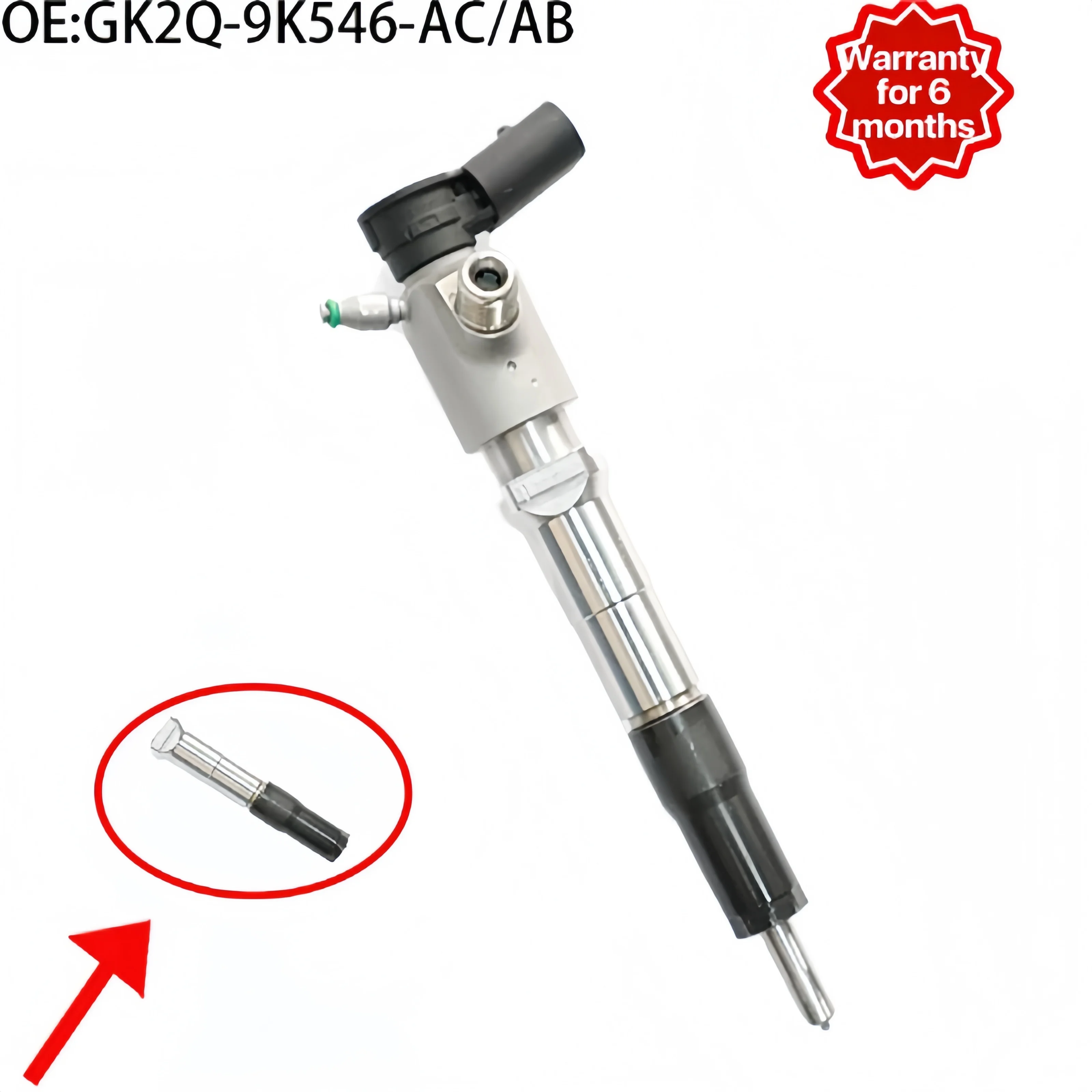 Fuel Injector GK2Q-9K546-AC GK2Q-9K546-ABFit for Ford Transit Tourneo Focus 2.0 VDO 2143478 Continental
Fuel Injector GK2Q-9K546-AC GK2Q-9K546-ABFit for Ford Transit Tourneo Focus 2.0 VDO 2143478 Continental