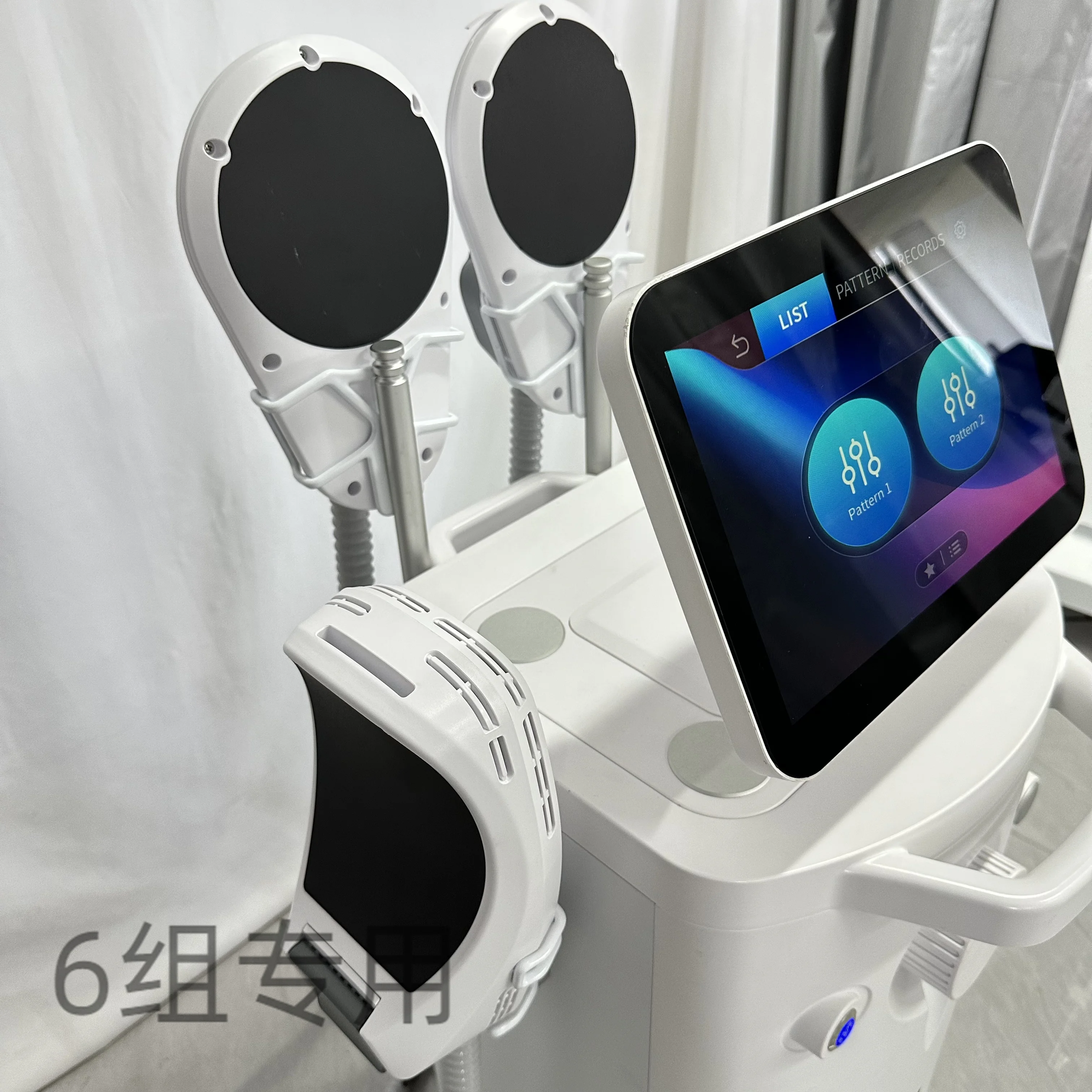 EMS Body Sculpting Machine 15Tesla 6500W Neo Nova Fat Burning Stimulate Slimming Therapy for Body Shaping 
EMS Body Sculpting Machine 15Tesla 6500W Neo Nova Fat Burning Stimulate Slimming Therapy for Body Shaping