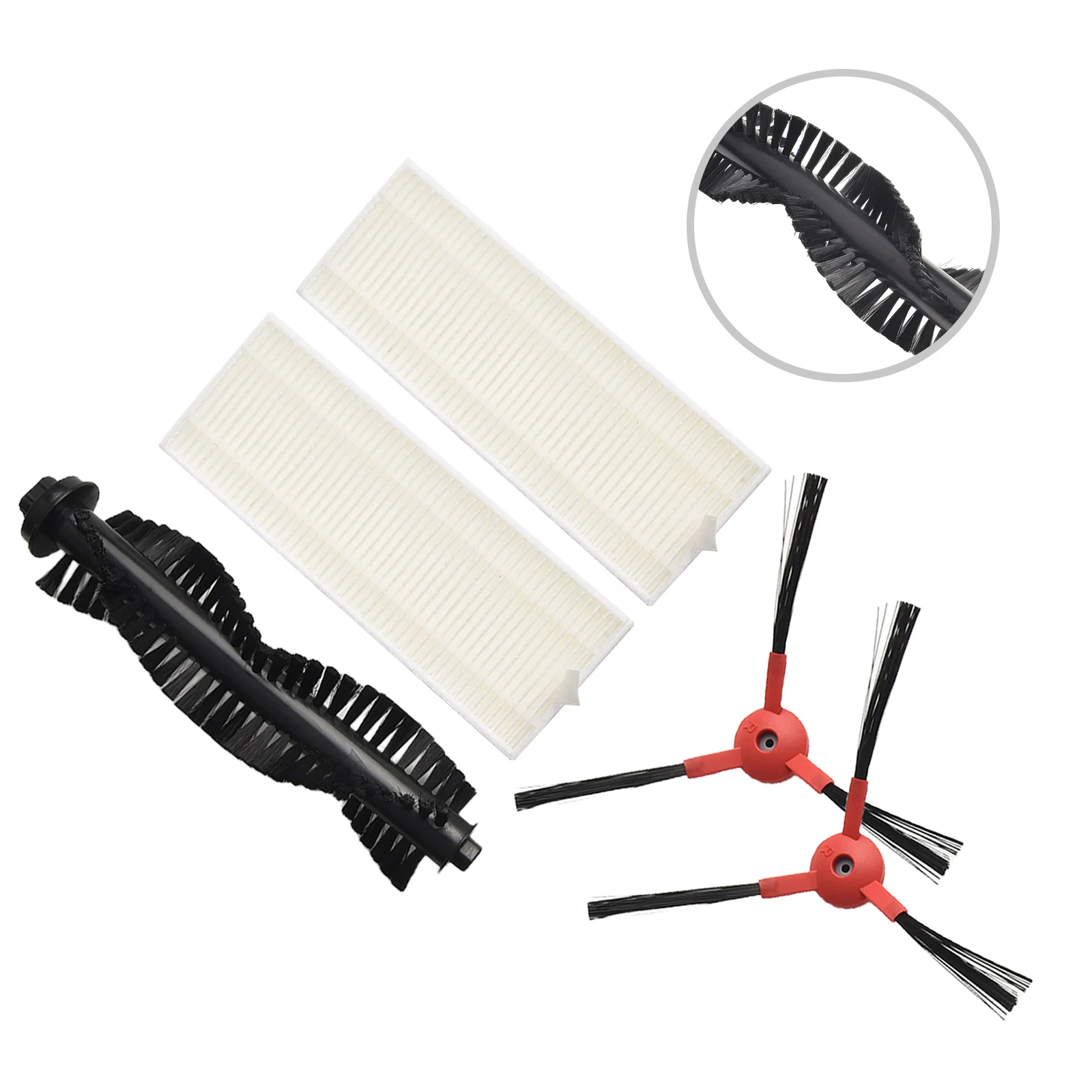 Replacement Brush and Filter Set for AiRROBO P10 Robotic Vacuum Cleaner Featuring Hair Prevention and Washable Filters
Replacement Brush and Filter Set for AiRROBO P10 Robotic Vacuum Cleaner Featuring Hair Prevention and Washable Filters