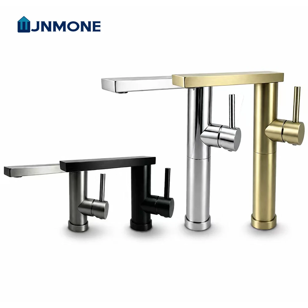 Luxury Bathroom Sink Faucet Tall Short Cold Hot Washbasin Water Tap Single Mixer Basin Faucet Deck Mounted Solid Bathroom Faucet
Luxury Bathroom Sink Faucet Tall Short Cold Hot Washbasin Water Tap Single Mixer Basin Faucet Deck Mounted Solid Bathroom Faucet