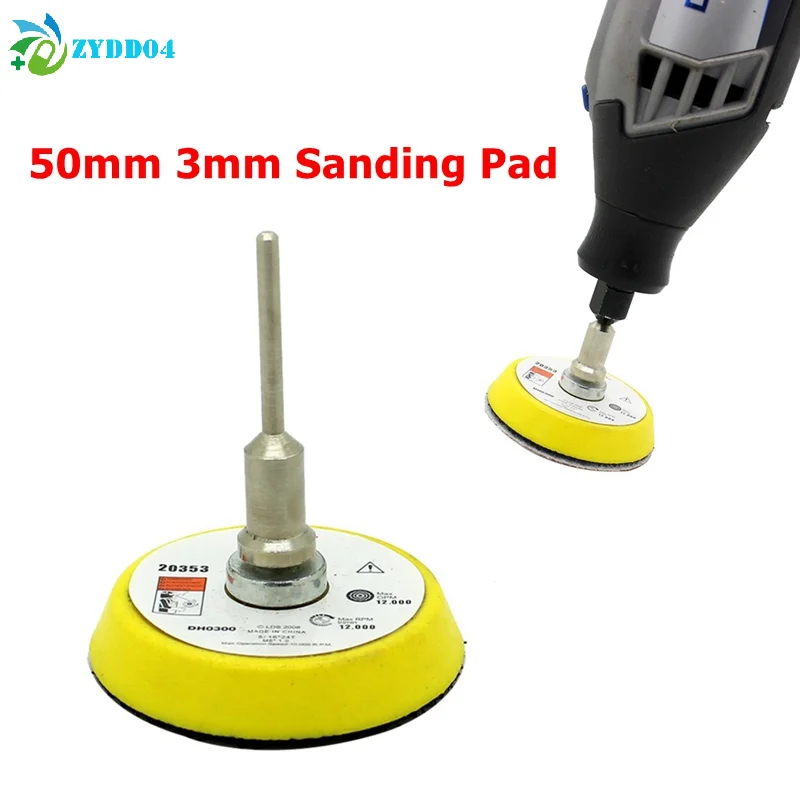 ●50mm 3mm Sanding Pad Sander Disc Polishing Pad Backer Plate Shank Fit 12000 RPM Electric Grinder Rotary Tool
●50mm 3mm Sanding Pad Sander Disc Polishing Pad Backer Plate Shank Fit 12000 RPM Electric Grinder Rotary Tool