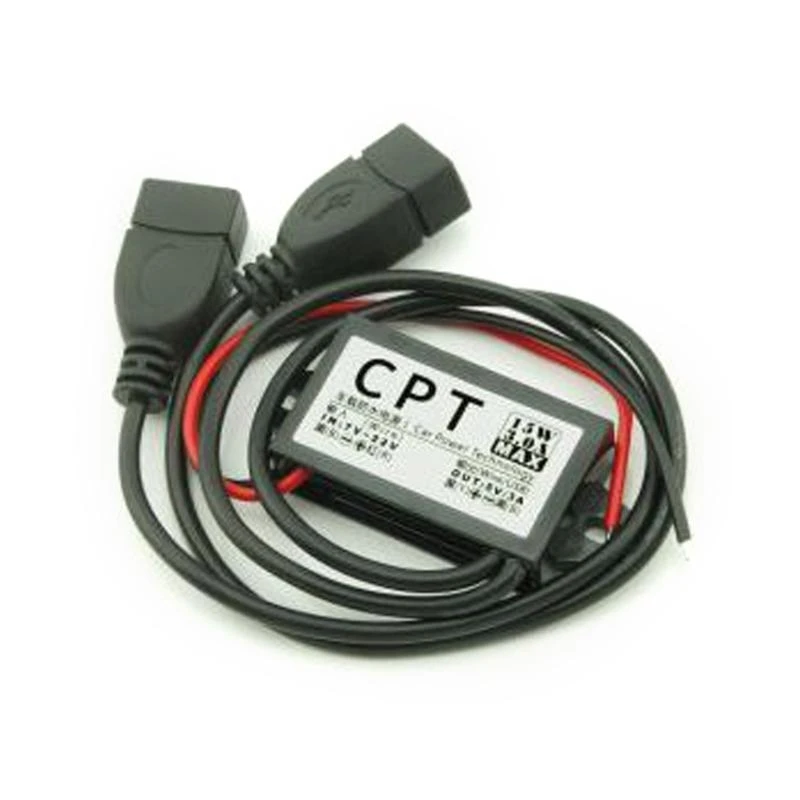 Auto 12V to DC5V Single/ Double USB Output Power Adapter for DVR Camera
Auto 12V to DC5V Single/ Double USB Output Power Adapter for DVR Camera