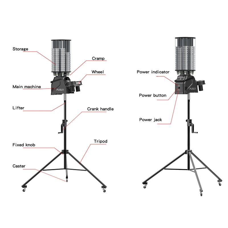 ZJW STLF High Quality Customization Shuttle Feeder Badminton Shooter Training Machine Shuttlecock Launching Equipment
ZJW STLF High Quality Customization Shuttle Feeder Badminton Shooter Training Machine Shuttlecock Launching Equipment