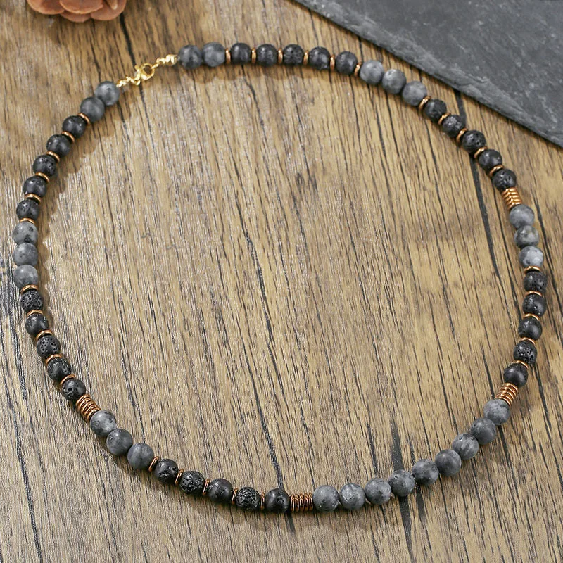 Bohemia Neck Chains Mixed Design Spectrolite Stone Beads Choker Necklace for Men Summer Beach Male Collar Necklace Jewelry Gifts
Bohemia Neck Chains Mixed Design Spectrolite Stone Beads Choker Necklace for Men Summer Beach Male Collar Necklace Jewelry Gifts