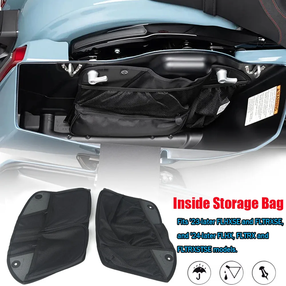 FOR Harley 2023 TOURING CVO Road Glide FLTRXSE Motorcycle Hard Saddlebag inside storage bag Saddlebag Wall Organizer
FOR Harley 2023 TOURING CVO Road Glide FLTRXSE Motorcycle Hard Saddlebag inside storage bag Saddlebag Wall Organizer