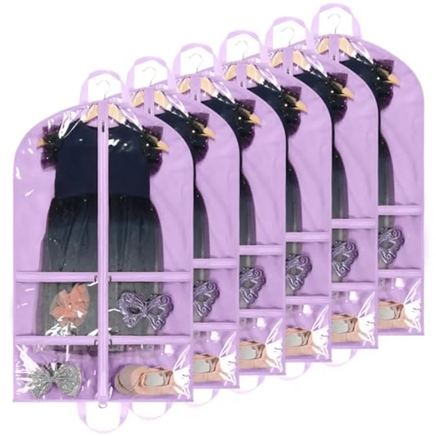 Clear Garment Bags for Dance Costumes 40 inch Dance Garment Bags for Dancers Hanging Clothes for Closet Storage with 4 Zipper P
Clear Garment Bags for Dance Costumes 40 inch Dance Garment Bags for Dancers Hanging Clothes for Closet Storage with 4 Zipper P