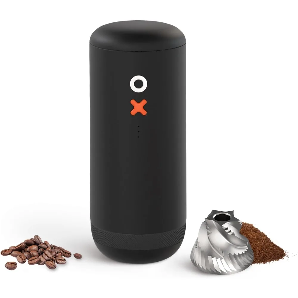 Electric Portable Small Quiet Adjustable Conical Burr Coffee Grinder 20 Grind Settings for Espresso Pour Over French Press
Electric Portable Small Quiet Adjustable Conical Burr Coffee Grinder 20 Grind Settings for Espresso Pour Over French Press