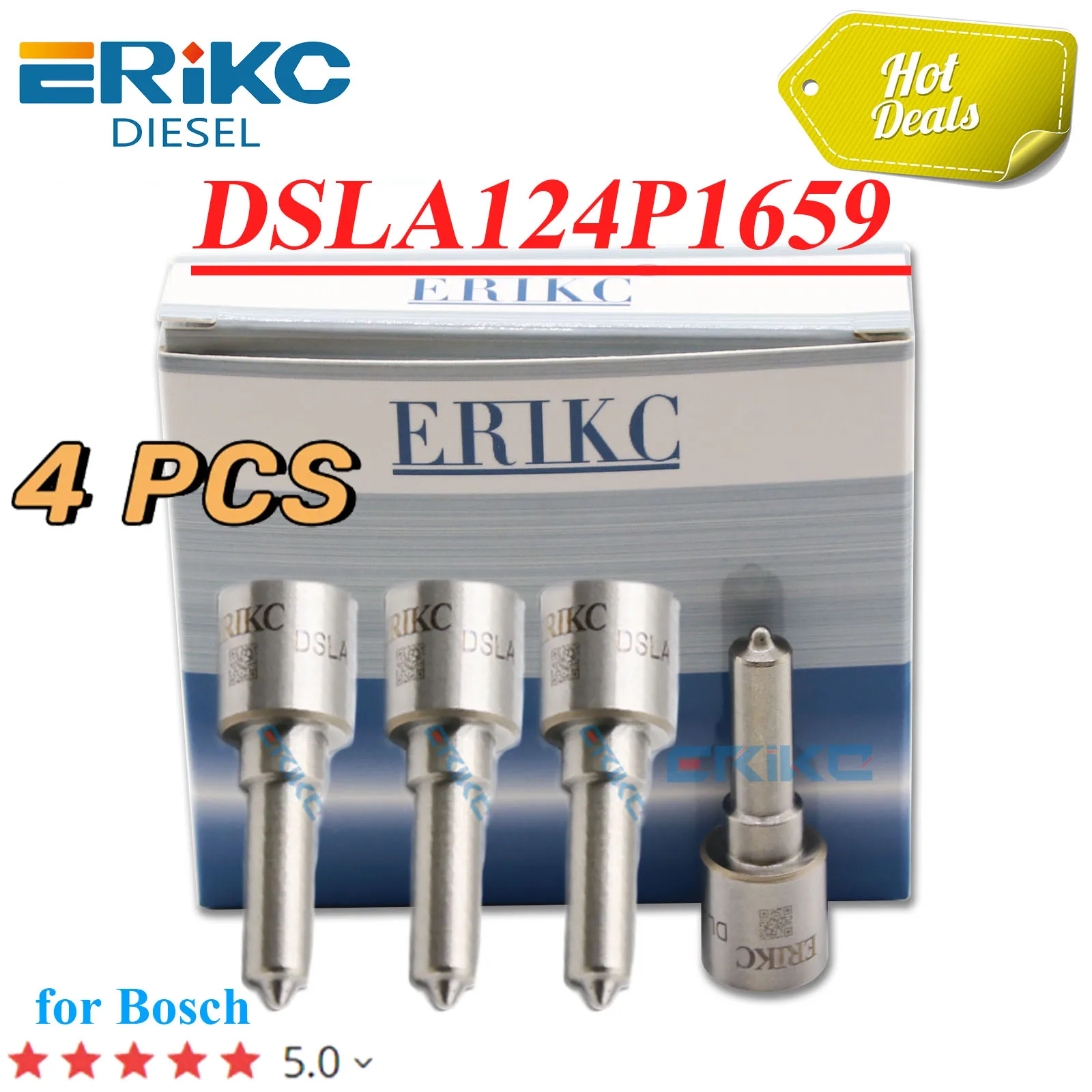 4PC DSLA124P1659 0433175470 Auto Injector Nozzles DSLA 124 P 1659 Pump Sprayer for Bosch 0445120103 0445120114
4PC DSLA124P1659 0433175470 Auto Injector Nozzles DSLA 124 P 1659 Pump Sprayer for Bosch 0445120103 0445120114