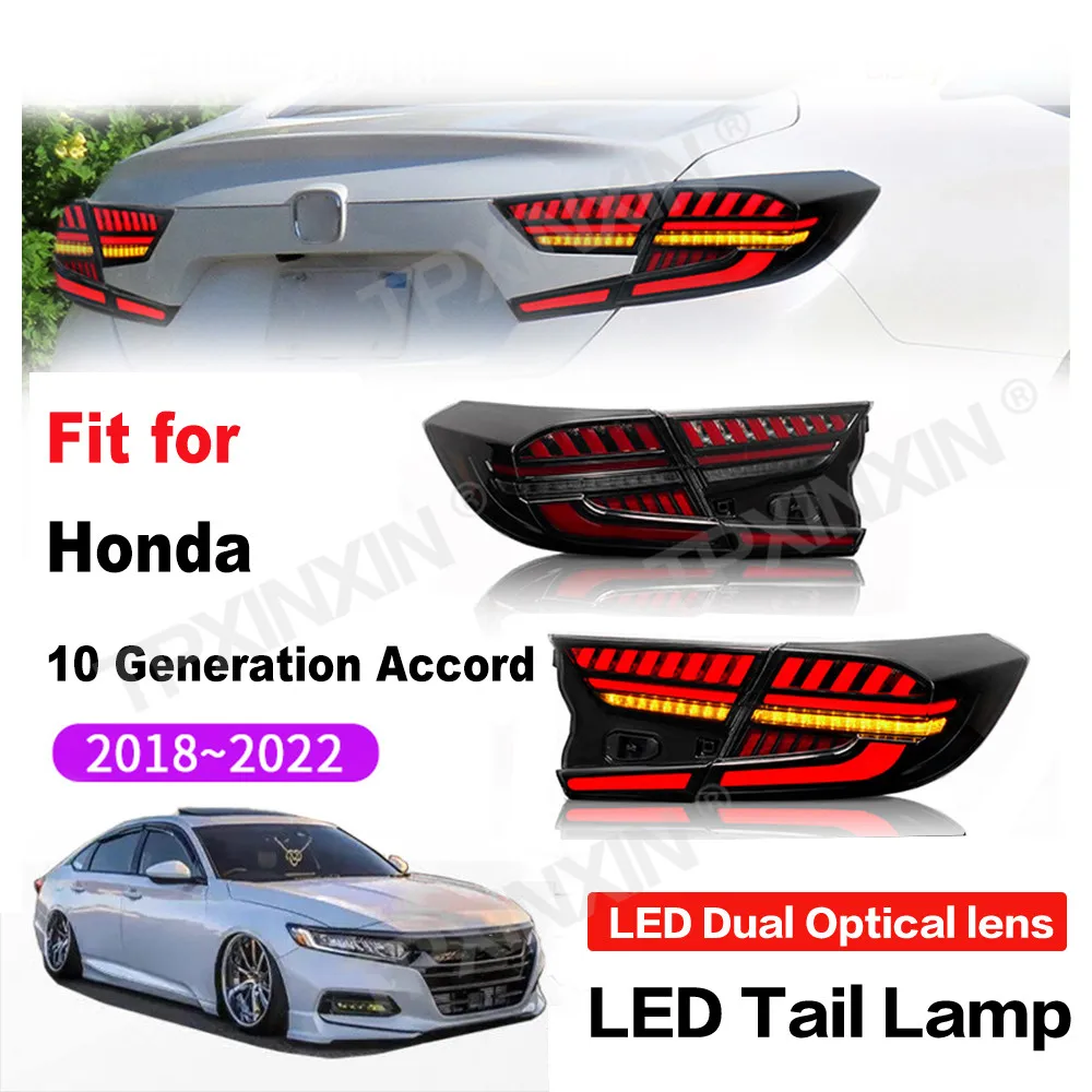 For Honda 10G 10G Semi Accord 2018-2022 Tail Lamp LED Assembly Streamer Steering Modification Turn Signal Auto Accessories DRL
For Honda 10G 10G Semi Accord 2018-2022 Tail Lamp LED Assembly Streamer Steering Modification Turn Signal Auto Accessories DRL