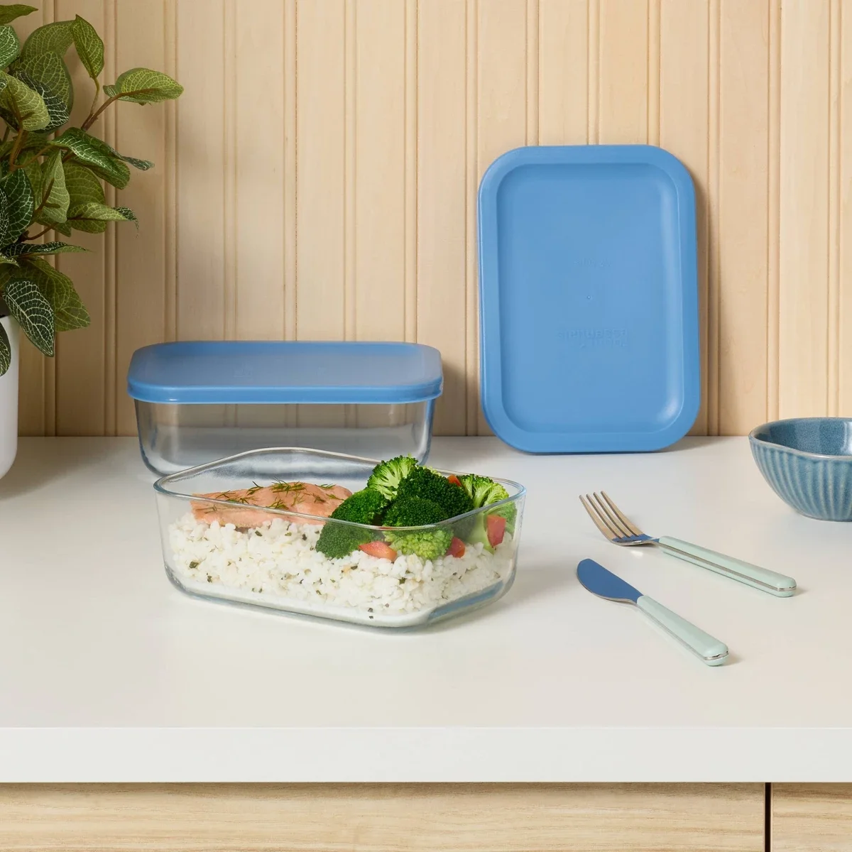 4pc (set of 2) 4c Rectangular Glass Food Storage Container Set - Room Essentials™
4pc (set of 2) 4c Rectangular Glass Food Storage Container Set - Room Essentials™