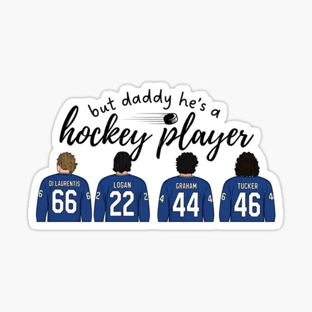 Off Campus - But Daddy He’s A Hockey Player, Off Campus, Briar University, Garrett Graham Hockey Romance Booktok Sticker for La
Off Campus - But Daddy He’s A Hockey Player, Off Campus, Briar University, Garrett Graham Hockey Romance Booktok Sticker for La