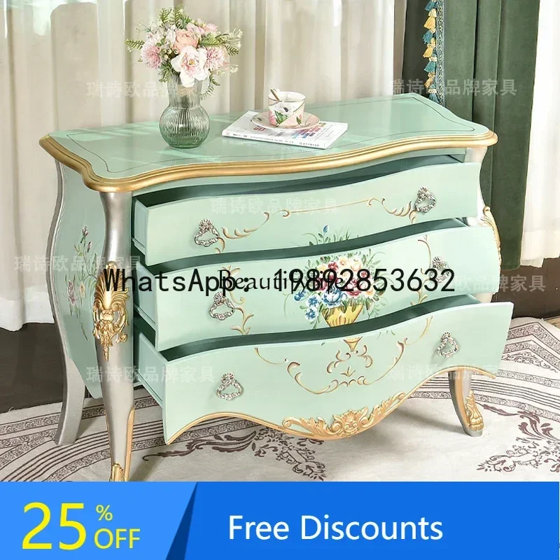 American retro three-bucket cabinet living room home partition decorative cabinet
American retro three-bucket cabinet living room home partition decorative cabinet