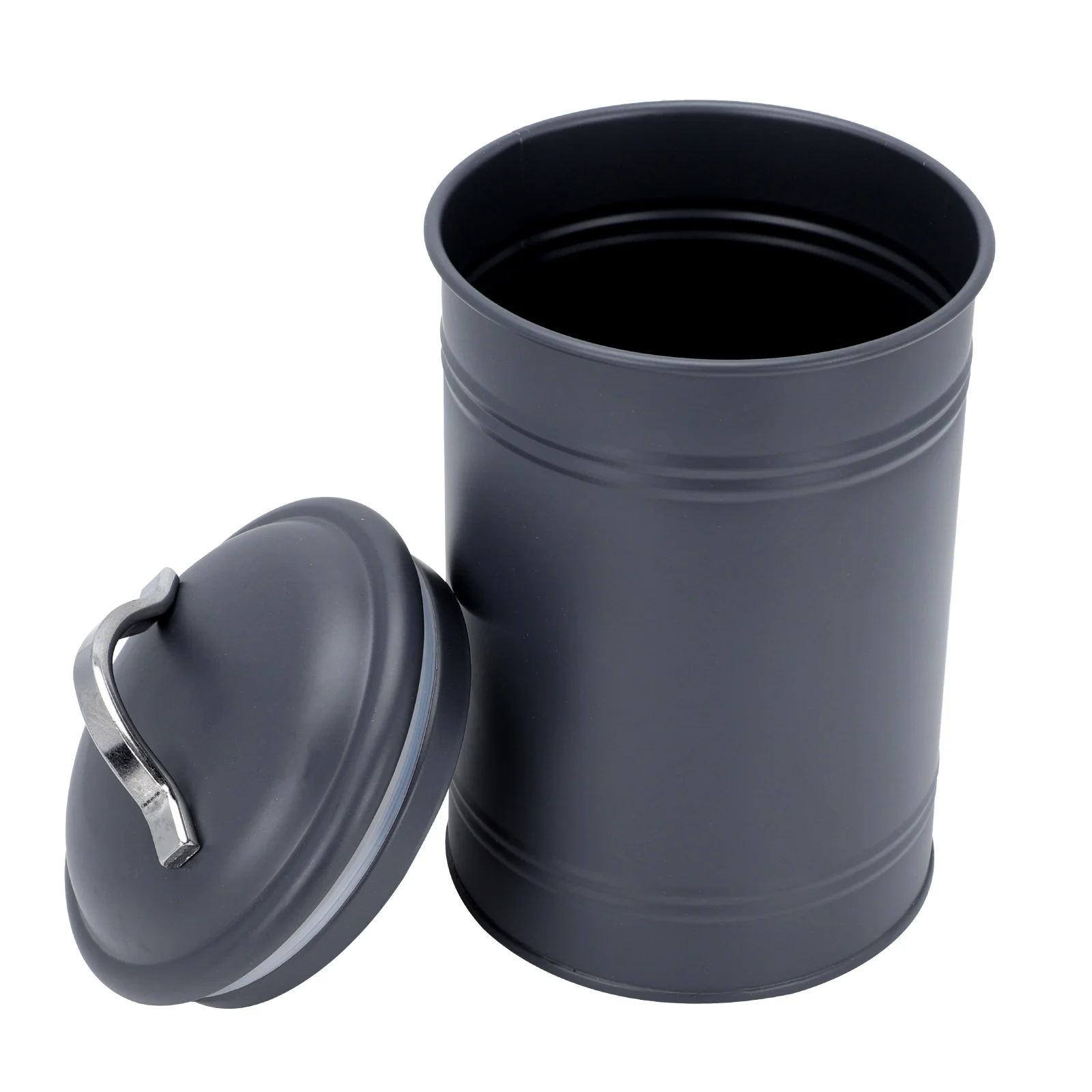 Sugar Container with Lid Food Storage Jar Moister- Tea Can Coffee Sealed Iron Tin Black Empty Canister
Sugar Container with Lid Food Storage Jar Moister- Tea Can Coffee Sealed Iron Tin Black Empty Canister