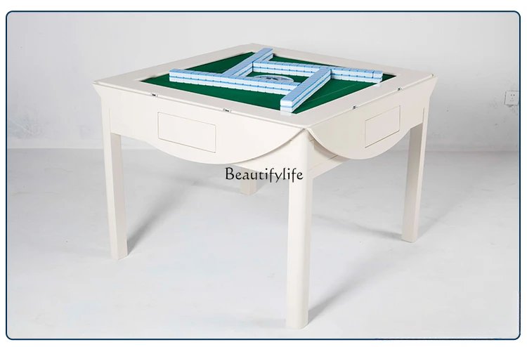 CC New Chinese solid wood automatic dual-purpose round folding electric mahjong table with chair
CC New Chinese solid wood automatic dual-purpose round folding electric mahjong table with chair