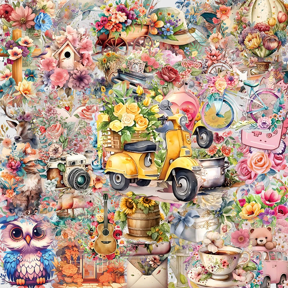 10/30/57pcs Aesthetic Cartoon Flower Transparent Stickers Kid Girl Gift Decals DIY Phone Laptop Stationery Cute Graffiti Sticker
10/30/57pcs Aesthetic Cartoon Flower Transparent Stickers Kid Girl Gift Decals DIY Phone Laptop Stationery Cute Graffiti Sticker