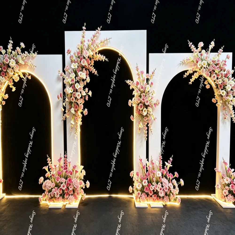 3pcs Wedding stage background decoration, arched metal background bracket, metal background decoration
3pcs Wedding stage background decoration, arched metal background bracket, metal background decoration