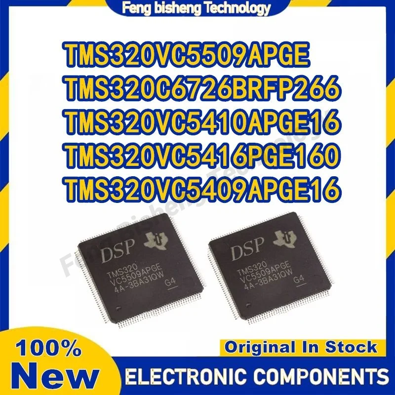 TMS320VC5409APGE16 TMS320VC5410APGE16 TMS320VC5416PGE160 TMS320VC5509APGE TMS320C6726BRFP266 TMS320 TMS IC MCU Chip TQFP-144
TMS320VC5409APGE16 TMS320VC5410APGE16 TMS320VC5416PGE160 TMS320VC5509APGE TMS320C6726BRFP266 TMS320 TMS IC MCU Chip TQFP-144