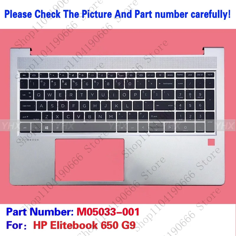 Notebook computer components New For HP Elitebook 650 G9 Palmrest Upper C Case Backlit Keyboard M05033-001.
Notebook computer components New For HP Elitebook 650 G9 Palmrest Upper C Case Backlit Keyboard M05033-001.