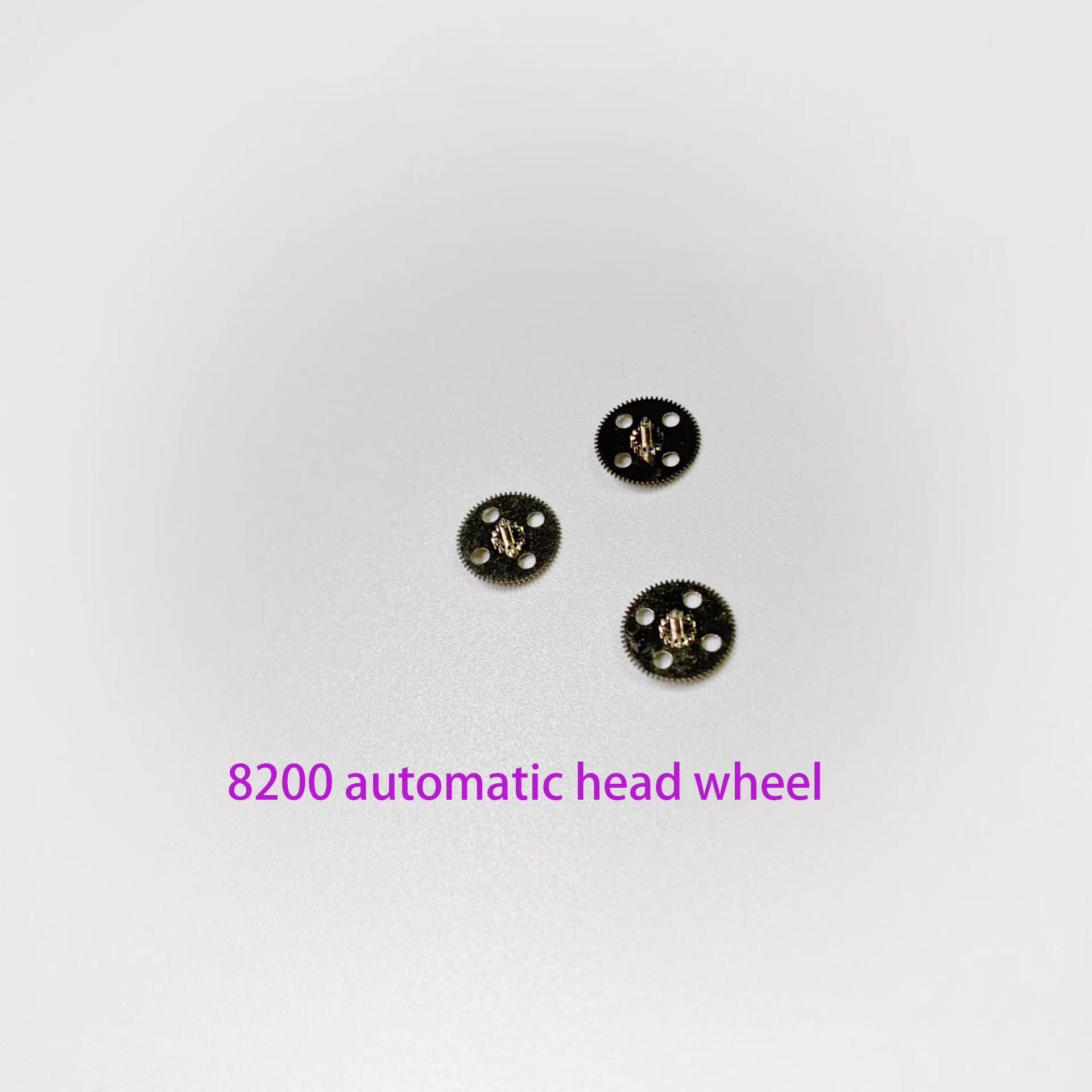 Watch accessories are suitable for 8200 movement parts. New original automatic head wheel automatic one wheel
Watch accessories are suitable for 8200 movement parts. New original automatic head wheel automatic one wheel