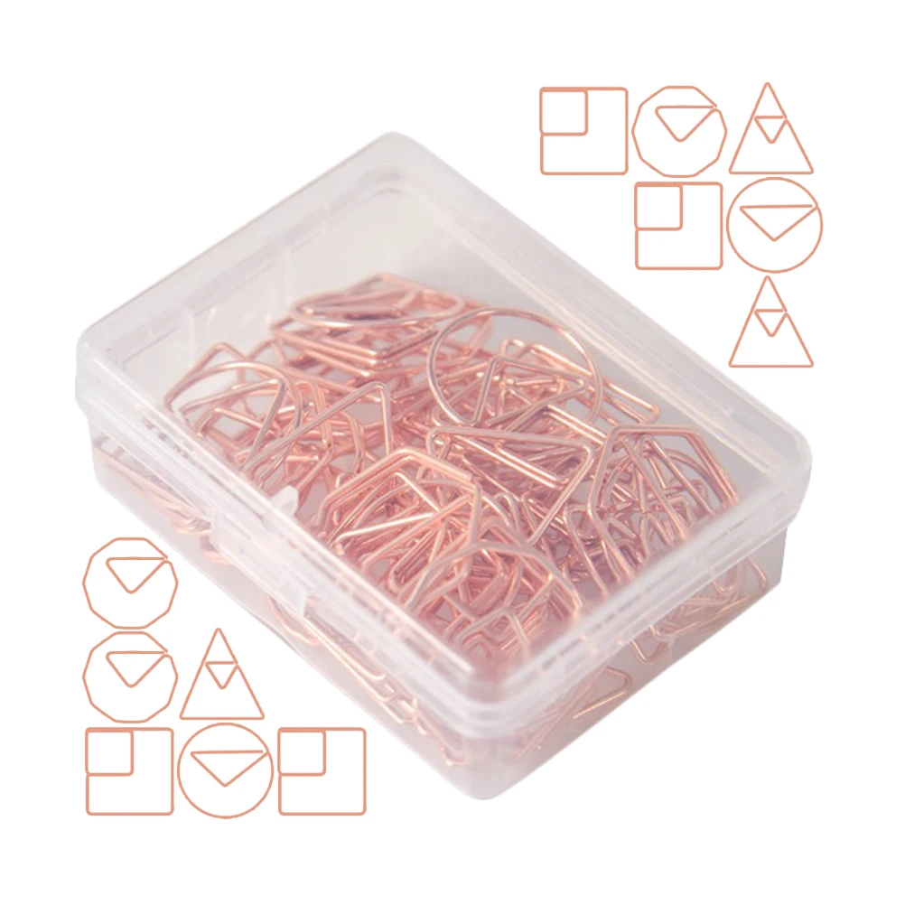 60pcs Electroplated Paper Clips Iron Material Multi-Use For Office Home Study Document File Fixing Clip Office Supplies
60pcs Electroplated Paper Clips Iron Material Multi-Use For Office Home Study Document File Fixing Clip Office Supplies
