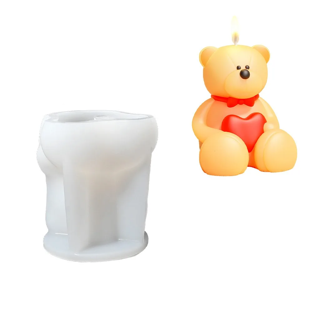 Funny Cartoon Rabbit Candle Silicone Mold Cute Handmade Rose Love Bear Molds Elegant Animal Cake Mold Home Table Decoration
Funny Cartoon Rabbit Candle Silicone Mold Cute Handmade Rose Love Bear Molds Elegant Animal Cake Mold Home Table Decoration