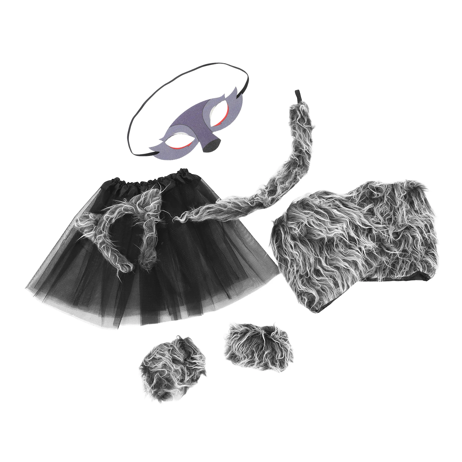 Wolf Cosplay Set Comfortable Material Versatile Use Halloween Costume Accessory Kids Wolf Ears Headband Leg Warmers Chemical
Wolf Cosplay Set Comfortable Material Versatile Use Halloween Costume Accessory Kids Wolf Ears Headband Leg Warmers Chemical