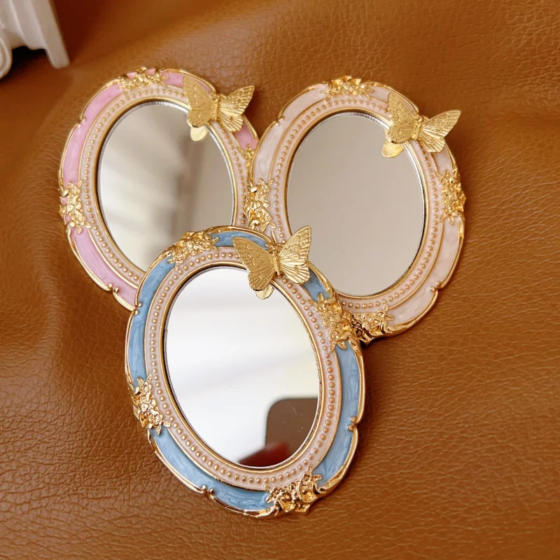Portable Vintage Oval Mirror Handled Design Girls Gold Girls Mirror Small Wall Decoracion Salon Casa Home Accessories
Portable Vintage Oval Mirror Handled Design Girls Gold Girls Mirror Small Wall Decoracion Salon Casa Home Accessories