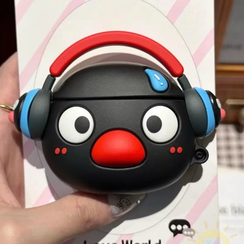 Hot Cute Penguin Pingu Cartoon Case Shockproof Soft Silicone Protective Cover for Airpods 1 2 3 4 Pro Pro2 Daily Use Fun Gifts
Hot Cute Penguin Pingu Cartoon Case Shockproof Soft Silicone Protective Cover for Airpods 1 2 3 4 Pro Pro2 Daily Use Fun Gifts
