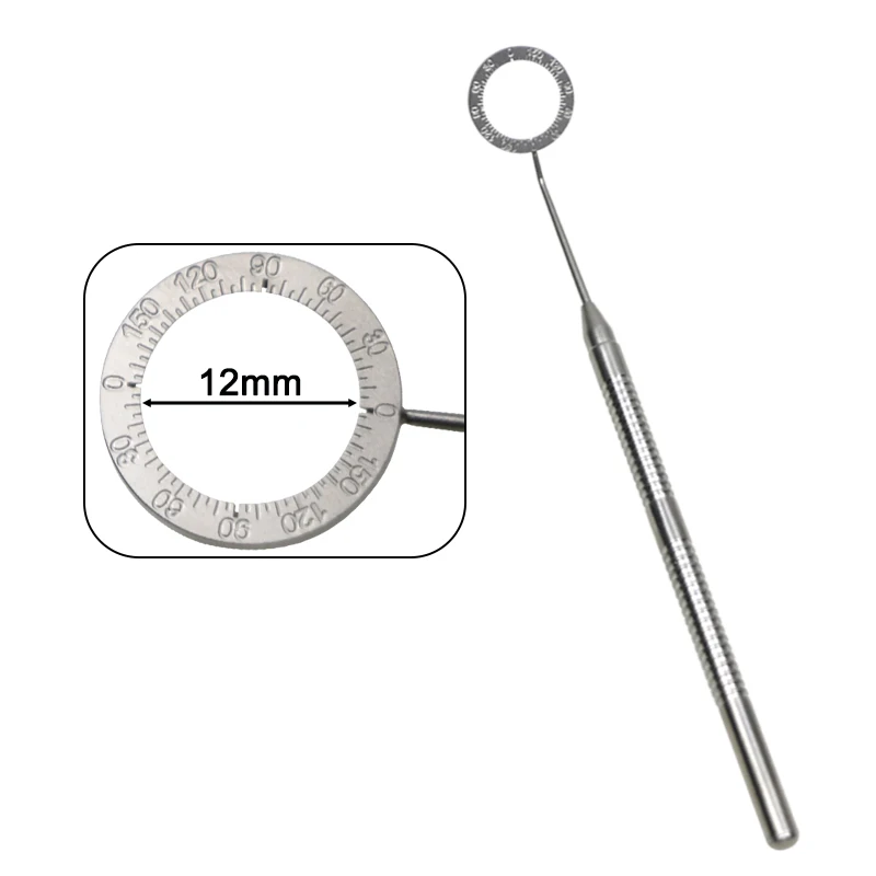 GREATLH Ophthalmic Instrument Rings Mark Ophthalmic Corneal Marker Mendez Degree Gauge Rings Mark Stainless Steel
GREATLH Ophthalmic Instrument Rings Mark Ophthalmic Corneal Marker Mendez Degree Gauge Rings Mark Stainless Steel